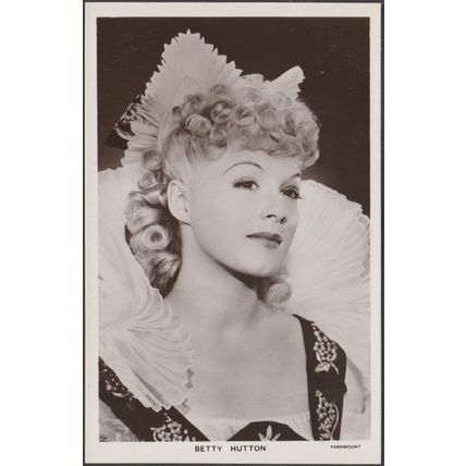 Actress Betty Hutton, c.1940 - Picturegoer RP Postcard