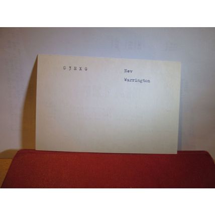 HA1ZF, used QSL thin card BUDAPEST, HUNGARY 1989 =