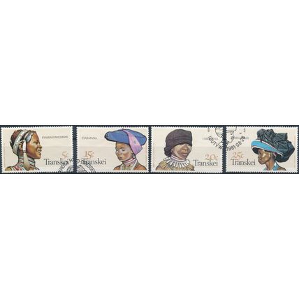 Xhosa Women's Headdresses - Transkei 1981 - FDI H - SG 92/5