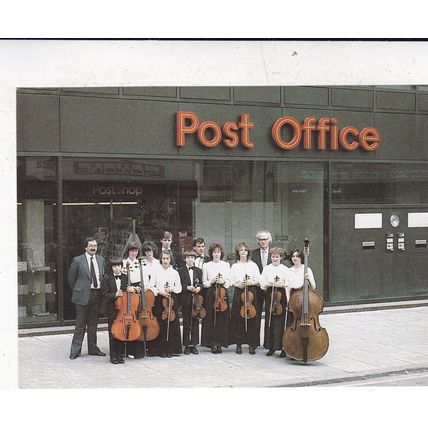 Belfast Youth Orchestra Castle Place Postcard unused VGC