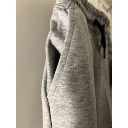 Athletic Works Boys Knit Jogger Track Pants Gray & Black Choose Your Size