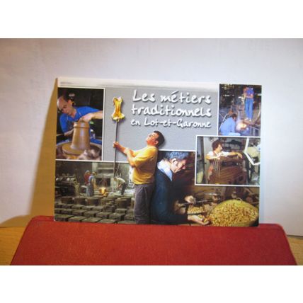 CRAFTS IN LOT-ET-GARONNE .used postcard. 2004 pm =