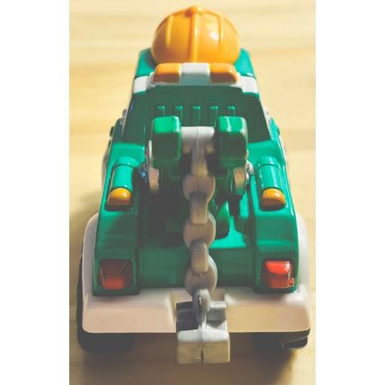 Tow Truck 3” MAISTO TONKA HASBRO Chuck and Friends Green China 2004*