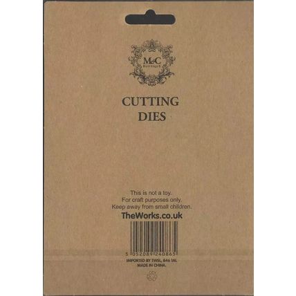 M&C Boutique. Flourishes Die Set. Die Cutting Cardmaking Scrapbooking Crafts