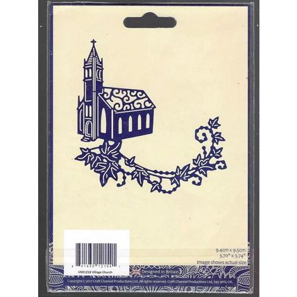 Tattered Lace. Village Church Die Set. Die Cutting Cardmaking Scrapbooking Craft
