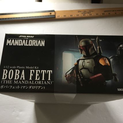 NEW 2022 Bandai Star Wars Boba Fett 1:12 Plastic Model Kit Figure