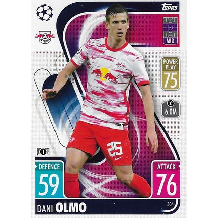 Match Attax UCL/UEL/UECL 2021-22: RB Leipzig, Midfielder - Olmo