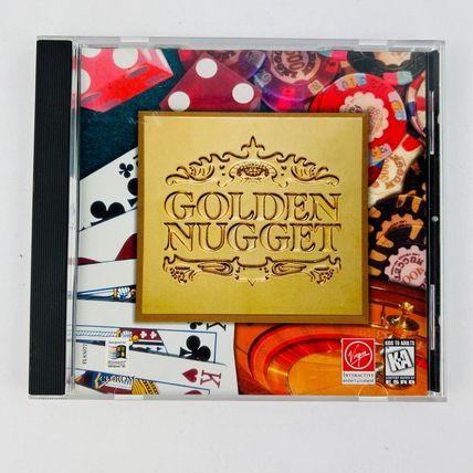 Golden Nugget Vegas Casino CD-Rom PC Game Win95 Software