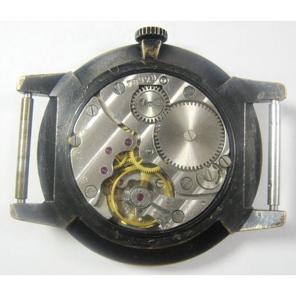 Vintage Big Case ZIM COLUMBUS / Baltica 15j Wristwatch 2602 USSR Soviet watch