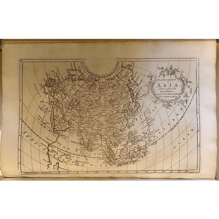 BARROW, John. A NEW GEOGRAPHICAL DICTIONARY, 1760, 133 MAPS AND PRINTS, FOLIOS