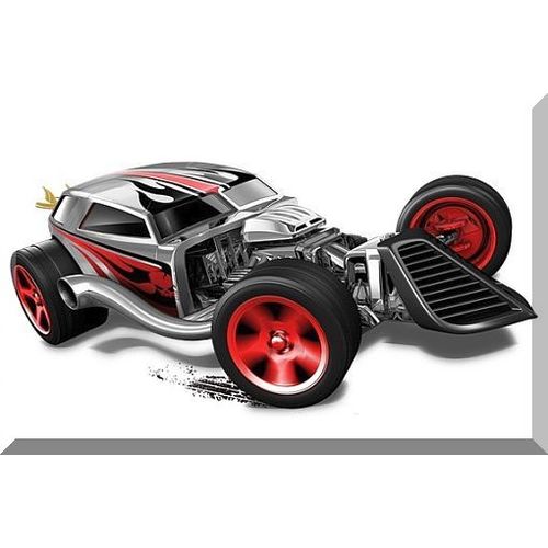 Hot Wheels - Surf Crate: ZAMAC #16 - HW City 2015 #71/250 *Walmart Exclusive*
