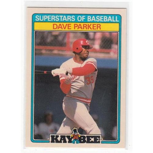 1987 Kay Bee Dave Parker Superstars of Baseball card #23 – Reds