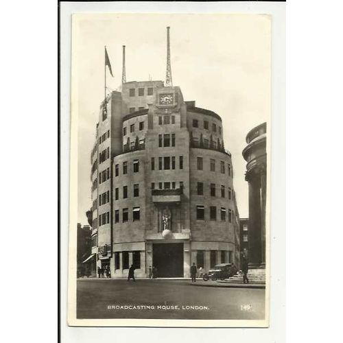 LONDON Broadcasting House Postcard by Excel (149)