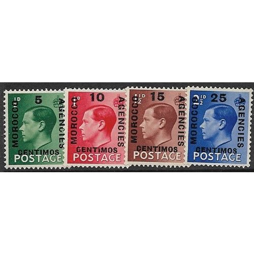 MOROCCO AGENCIES 1936 SG 160/163 - MNH (**) - Spanish