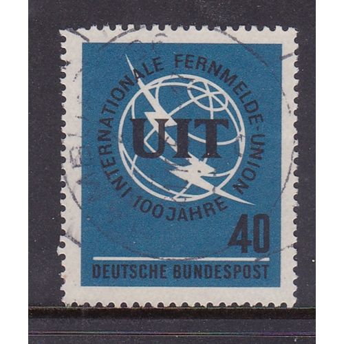 GERMANY 1965 ITU CENTENARY USED SG1397