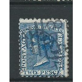 australia new south wales sg225g sg 225g prussian blue used