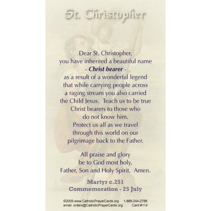 St. Christopher Basketball Medal Necklace with Two Free Prayer Cards.