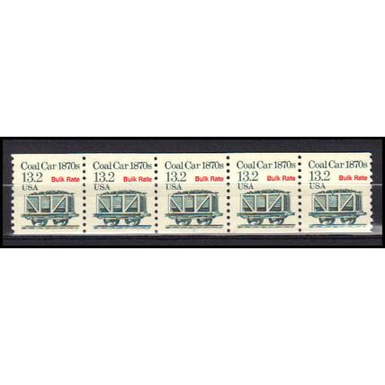 2259 13.2c Coal Car Fine MNH Dry Gum PNC 1/5 X3276