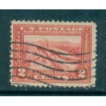 Used 398 2c Panama Canal Fine C2961