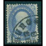 Used 63 1c Benjamin Franklin Average/Fine C3653