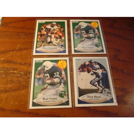 1990 Fleer, 13-Cards, Rc's/Stars/HOF, BO JACKSON/THOMAS, ++