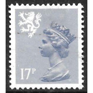 1958-67 Scotland Definitive - SG S43ea 17p Type II Elizabeth C5