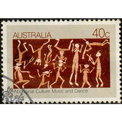 Australia 1982 Aboriginal Culture 40c Used Stamp