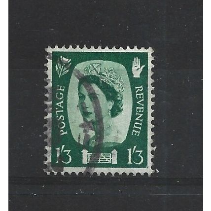 NorthernIreland.NI5 1s 3d Green.Fine Used.Aug25