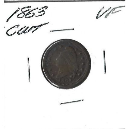 1863 US Civil War Token Peace Forever VF