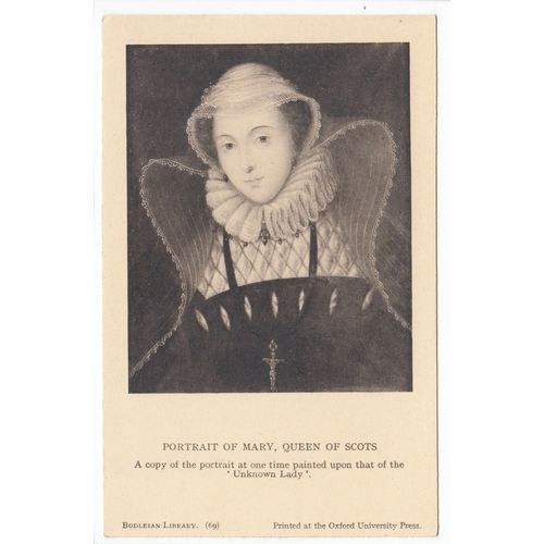 Portrait of Mary Queen of Scots Postcard 69