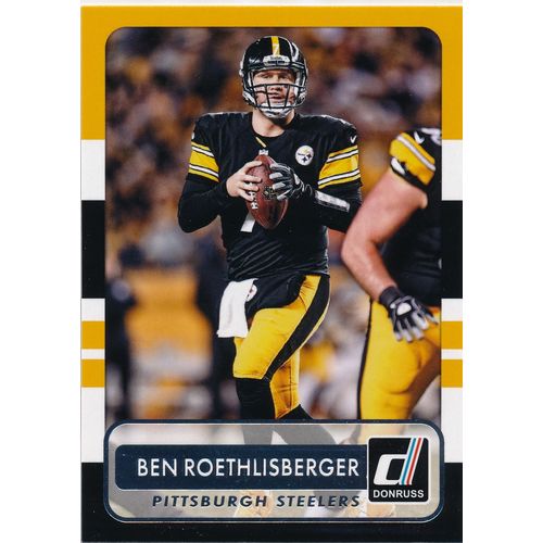 2015 Donruss Football 29 Ben Roethlisberger Pittsburgh Steelers