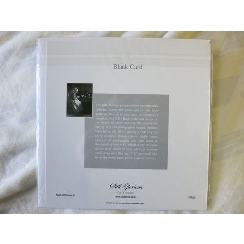 Alice Wasn't Expecting A Pearl Necklace Standard A6 Portrait Blank Card FOP O30