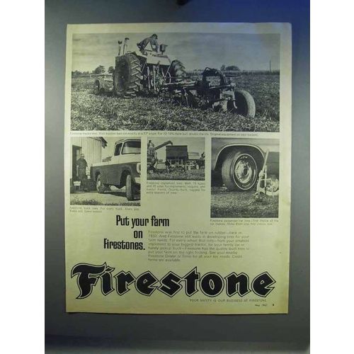 1967 Firestone Tires Ad - Put Your Farm on Firestones