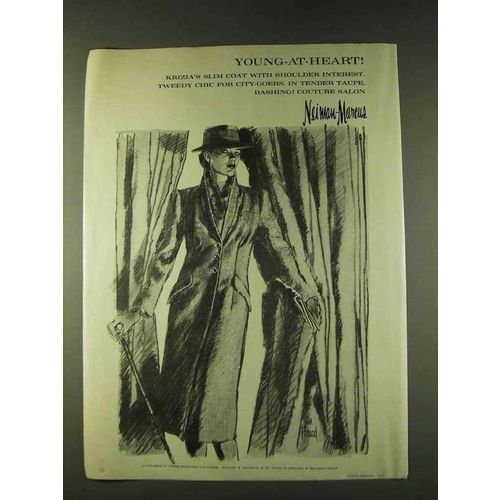 1979 Krizia Slim Coat Ad - Young-at-Heart