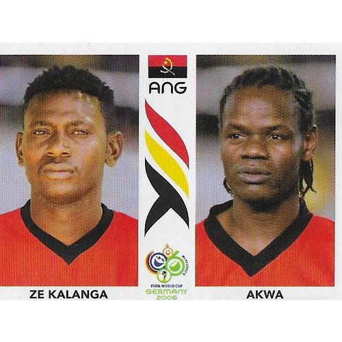 Panini's FIFA World Cup Germany 2006 Stickers: No.308 - Zé Kalanga / Akwá