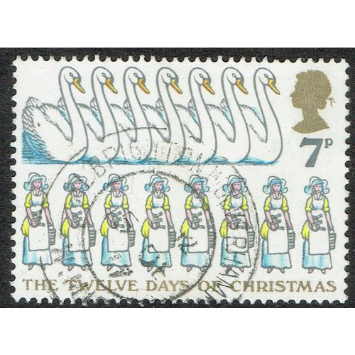 1977 Christmas 7p Multicoloured SG1046 FU