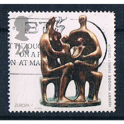 Great Britain 1993 SG1767 GB5 Europa Contemporary Art 24p Used Stamp