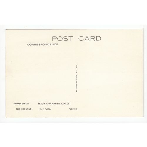 Lyme Regis Dorset Multiview Postcard 2212b