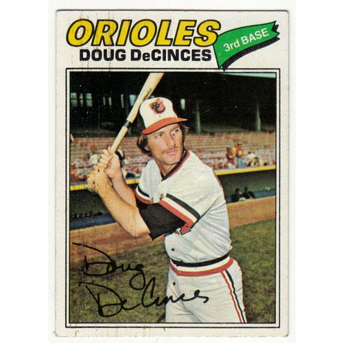 1977 Topps baseball card 216 Doug DeCinces - Orioles