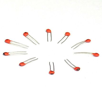 10 x 0.0040uf / 4pF / 0.0000040uF / (4) 50V Ceramic Disc Capacitors - Free Post