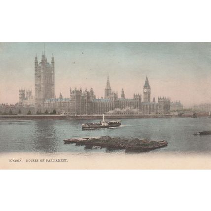 London. Houses of Parliament, London Postcard (LN79145)