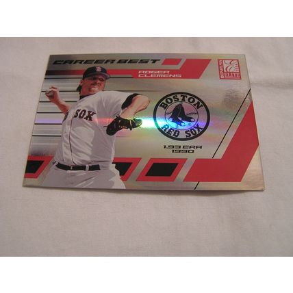 Roger Clemens 2004 Donruss Elite CAREER BEST NO. CB-33 0679/1000
