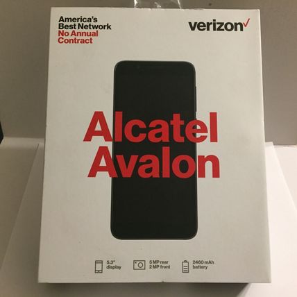 NEW Verizon Prepaid Alcatel AVALON U50 (16GB) - Black