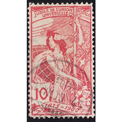 SCHWEIZ SWITZERLAND [1900] MiNr 0072 Ia ( O/used )
