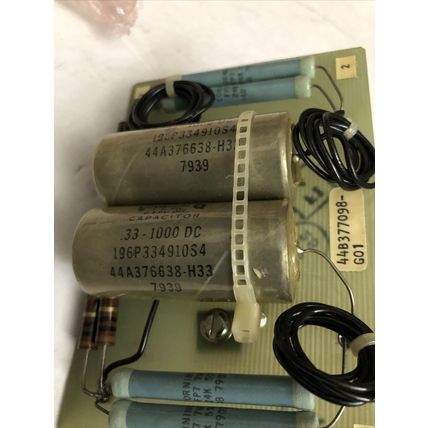 NEW GENERAL ELECTRIC 44B377098-G01 SNUBBER BOARD,CX