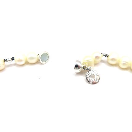 Butterfly Pendant on a White Pearl Fresh Water Necklace Boxed Ladies Gift