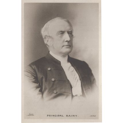 Principal Rainy Scottish Presbyterianism Edinburgh Methodist Old Postcard