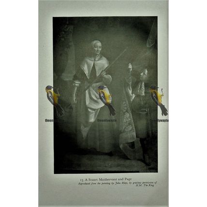Tudor Kitchen, Christ Church Oxford & Dance 17thC, Book Illustration, 1949