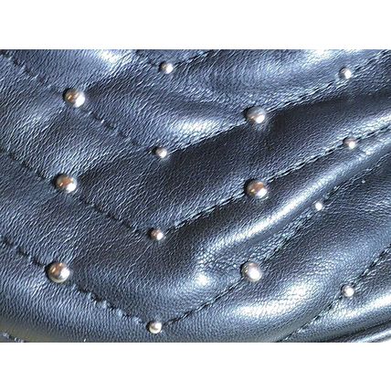 Circus by Sam Edleman Crossbody Fanny Pac Black w/Charms Studs Adjustable Strap