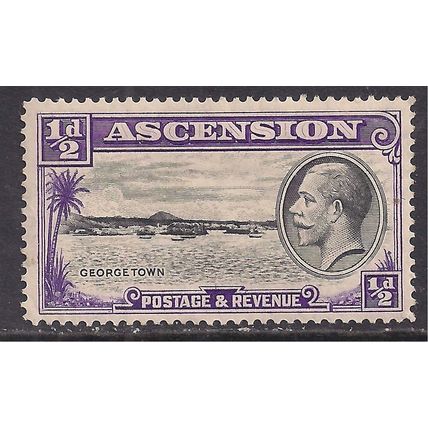 Ascension 1934 KGV 1/2d Georgetown MM SG 21 ( C693 )